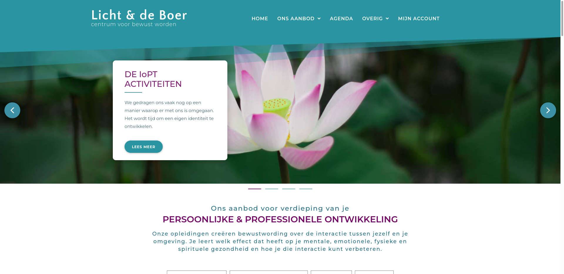 Website project Licht & de Boer